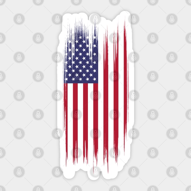 American Flag Sticker by MN Favorites